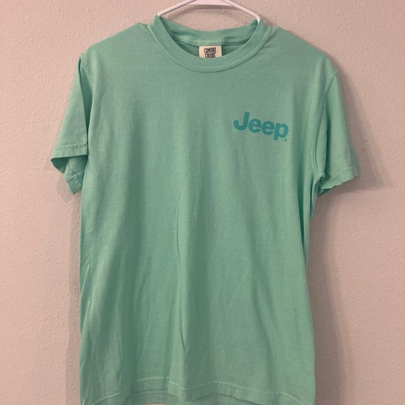 Men’s JEEP Green T Shirt, Sz Small, Short Sleeve, new without tags! - Picture 2 of 3